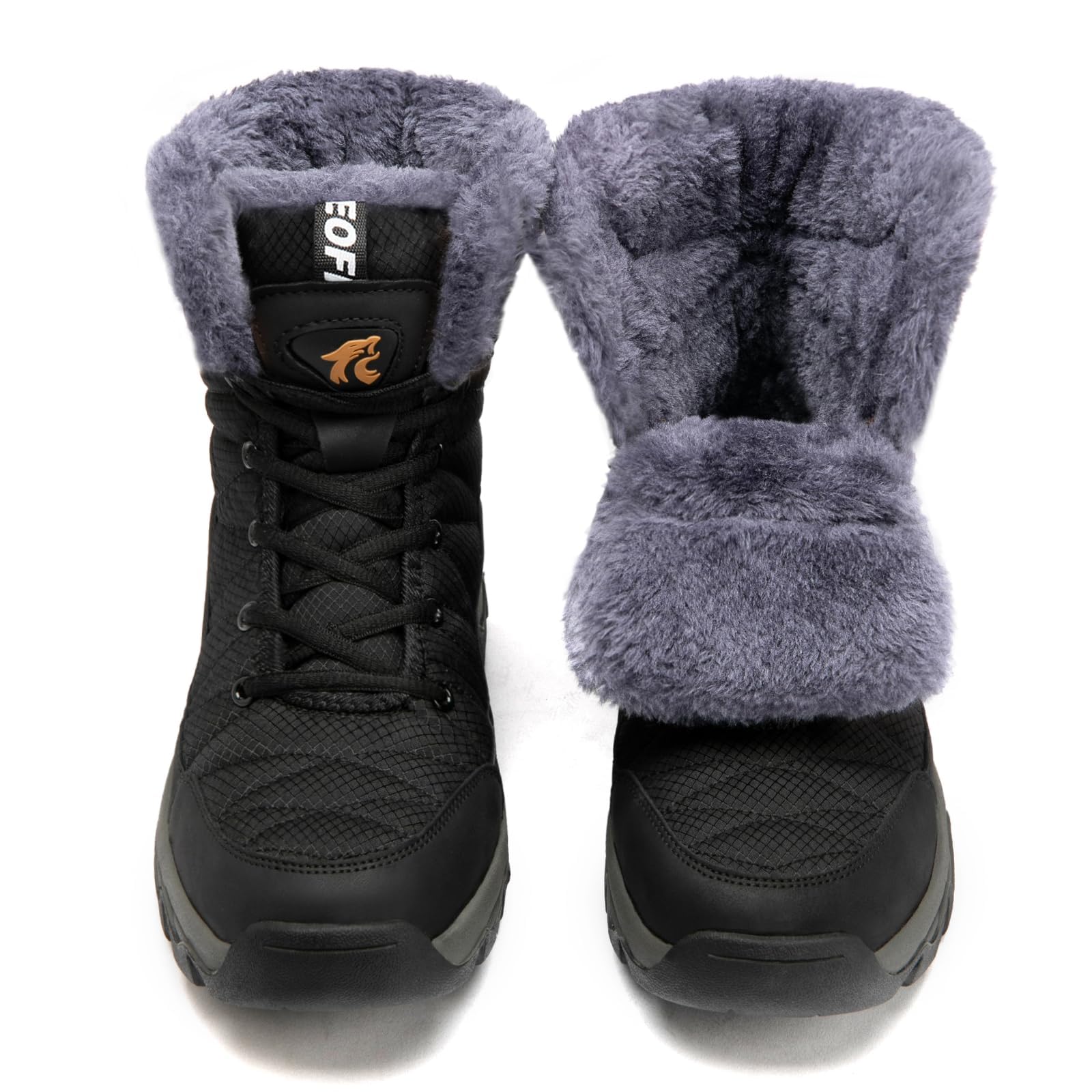 Merphine Men's and Women's Snow Boots, Snow Shoes, Winter Shoes