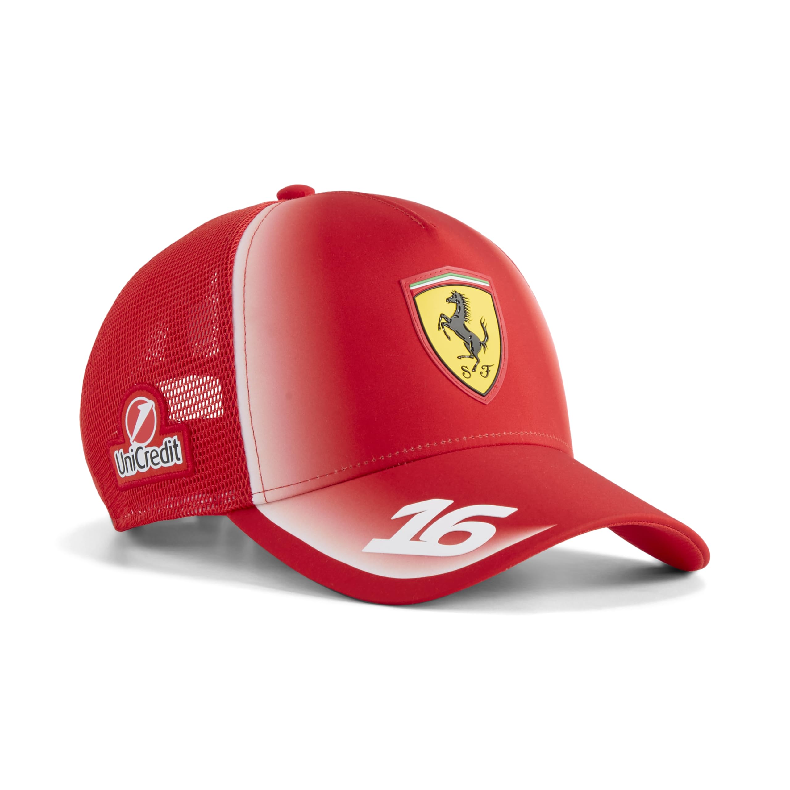 PUMA Scuderia Ferrari F1 2026 Charles Leclerc Hat Collection | Curved brim, Team