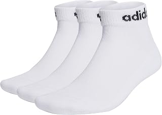 adidas Mixte enfant Linear Ankle Cushioned Socks 3 Pairs