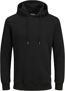 JACK & JONES Plain Hooded Sweatshirt