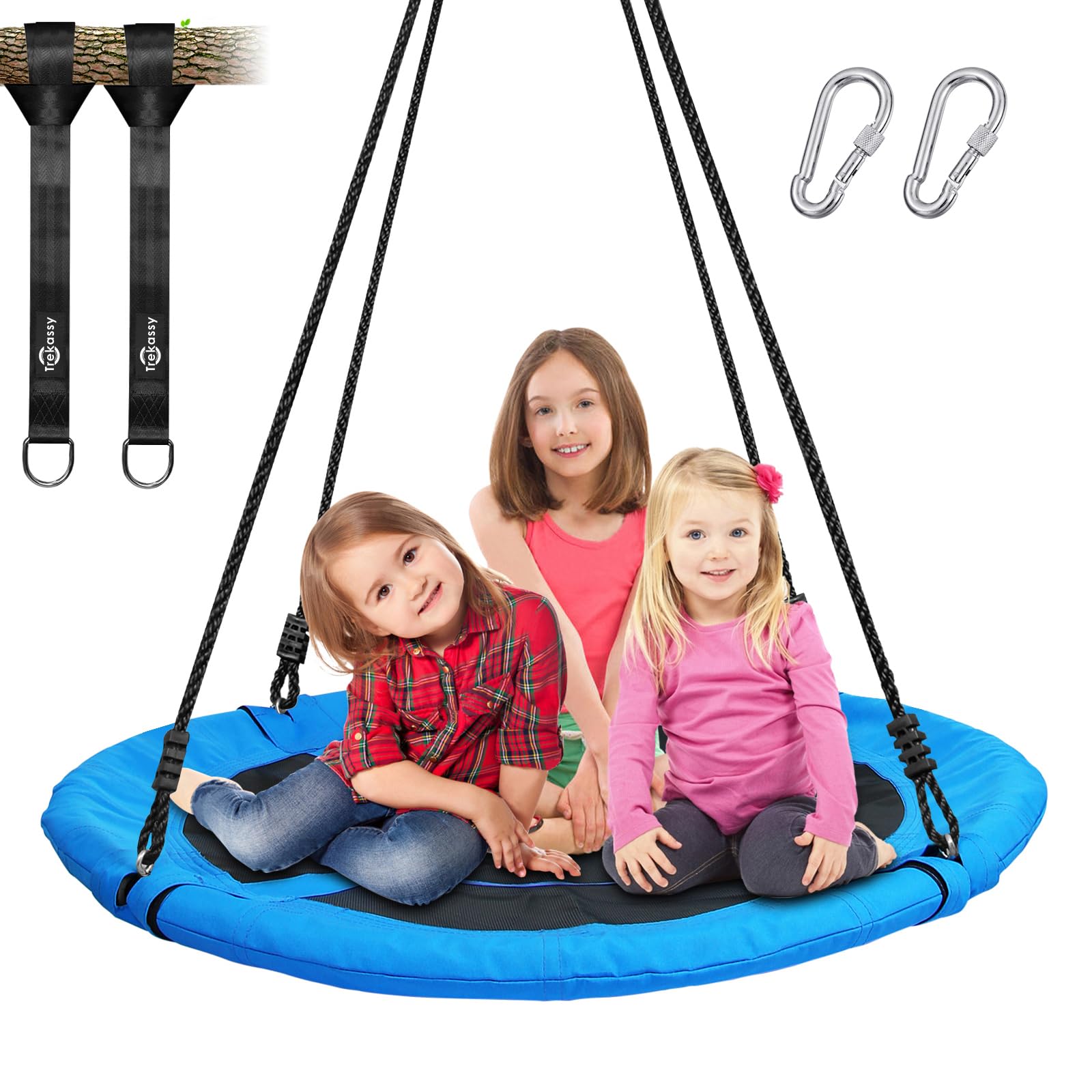 Trekassy 40" Saucer Tree Swing, 700LBS Heavy Duty Swing for Kids & Adults | 900D