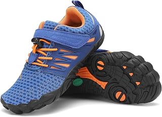 SAGUARO Barefoot Shoes Minimalist Child Shoes for Zero Drop Sole Black EU GR.24-36