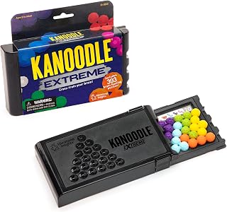 Educational Insights Kanoodle Extreme | 3D Brain Teaser Puzzles for Kids, Spatial Puzzle Games for Adults, Teens and Kids, Problem Solving Toys and Logic Puzzles
