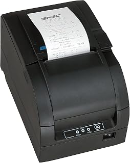 SNBC BTP-M300A Receipt Printer, Kitchen Printer with Auto Cutter and Internal Power Supply | Windows Driver and iOS/Android/Linux SDK | Fade-Resistant Dot Matrix Printer (USB, Serial, Ethernet)