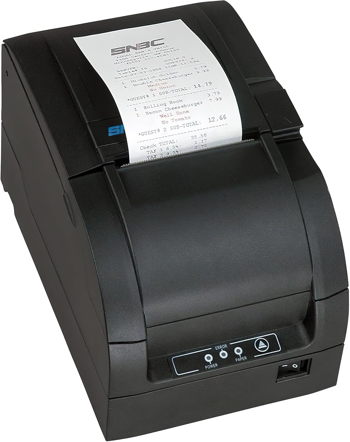 SNBC BTP-M300A Receipt Printer, Kitchen Printer with Auto Cutter and Internal Po
