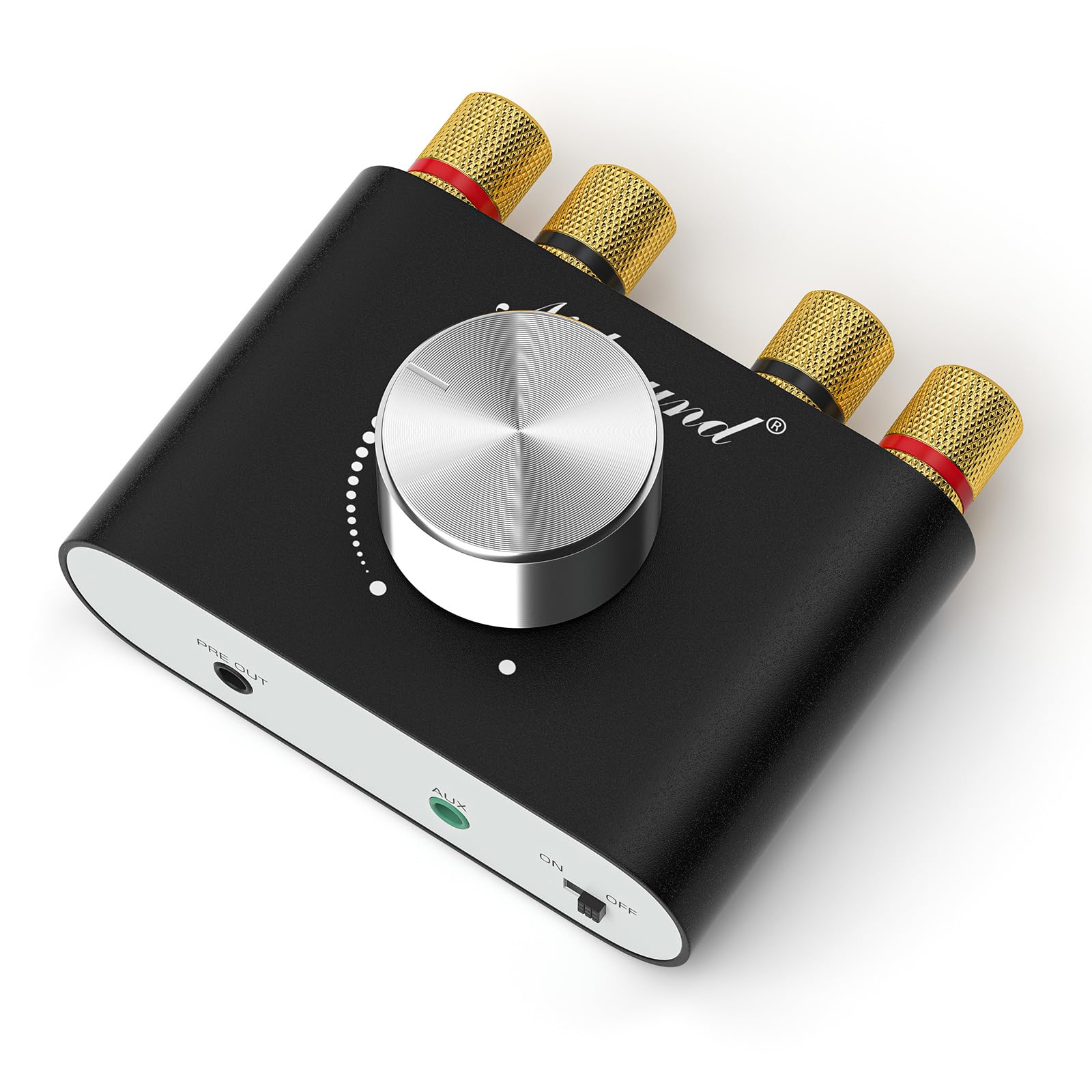 Nobsound 2-Channel 200W Bluetooth Amplifier: HiFi Stereo Mini Power Amp with Sub