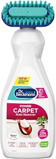 Dr. Beckmann Carpet Stain Remover, Works in 3 min, 650ml | 2in1 brush applicator targets stains into fibres. Ideal for carpets, rugs, doormats.