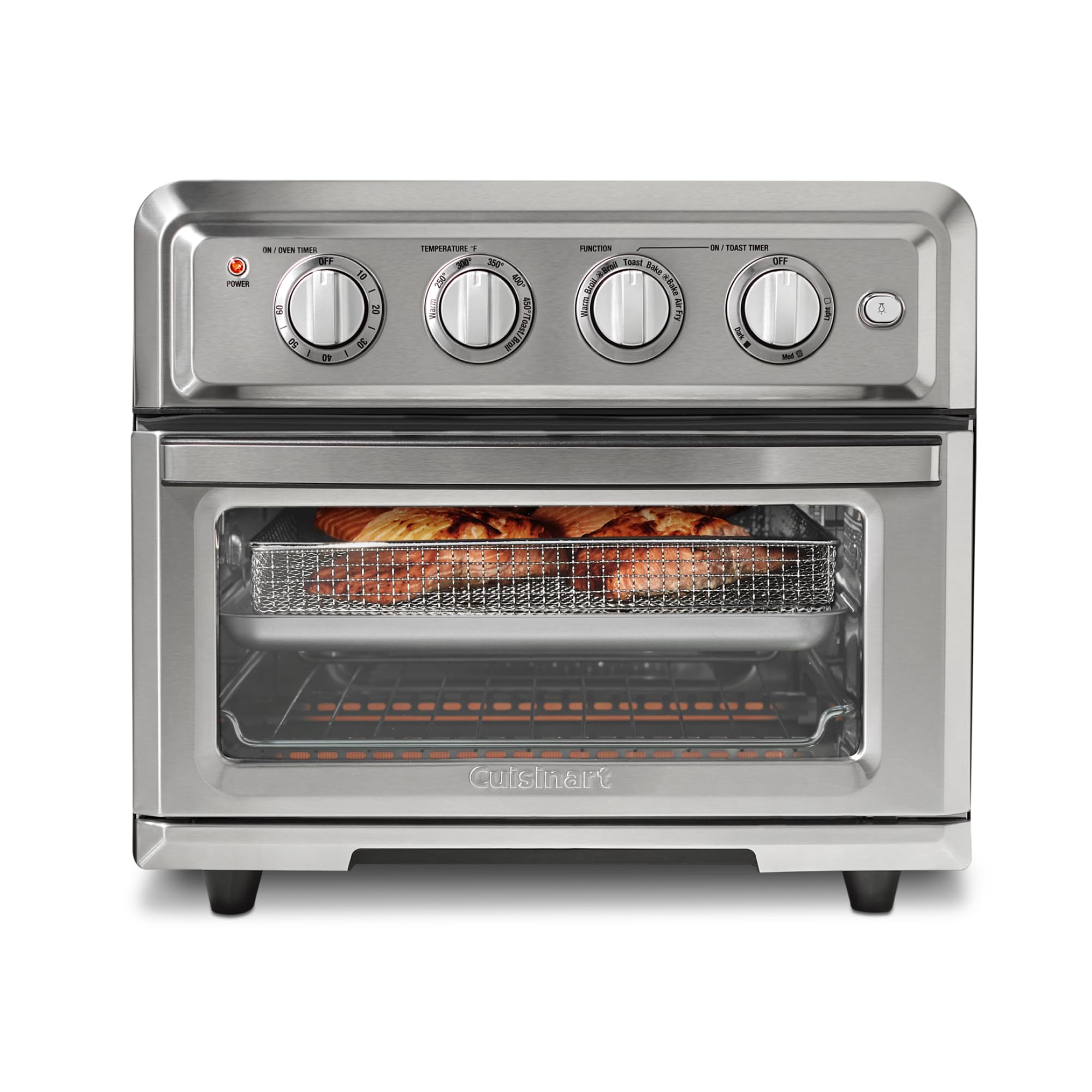 Cuisinart Air Fryer Toaster Oven Combo, Countertop, 7-in-1, 1800W, TOA-55 | Stai