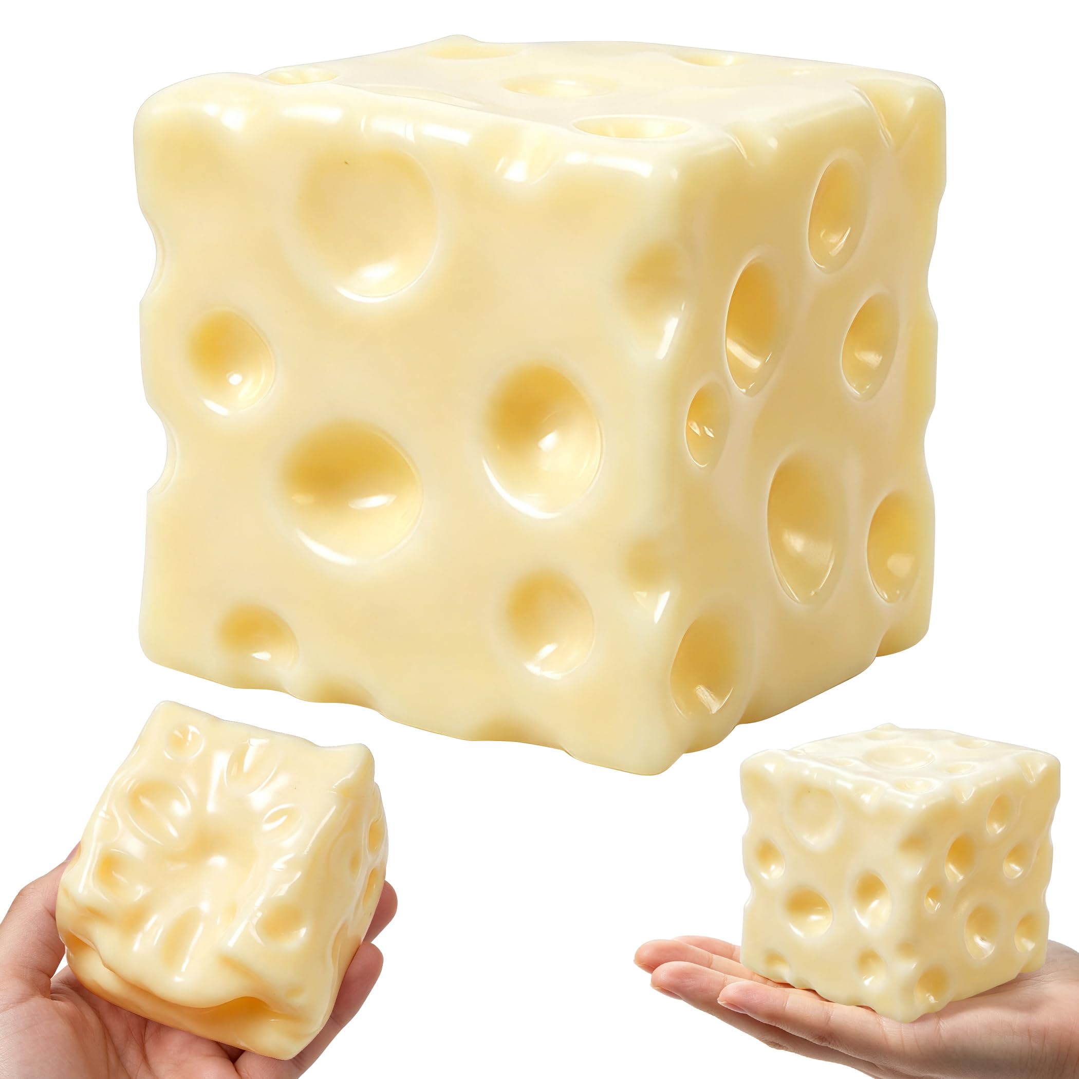 Coconut Oil Squishy, Cheese Squishy Non-Rebound | Squeeze Toys for Teens,Desk De