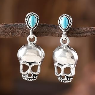 Lightweight Turquoise Earrings for Women Boho Dangle Drop Jewelry Western Accessories Gift Christmas Gift Friendship Gift Women Valentine