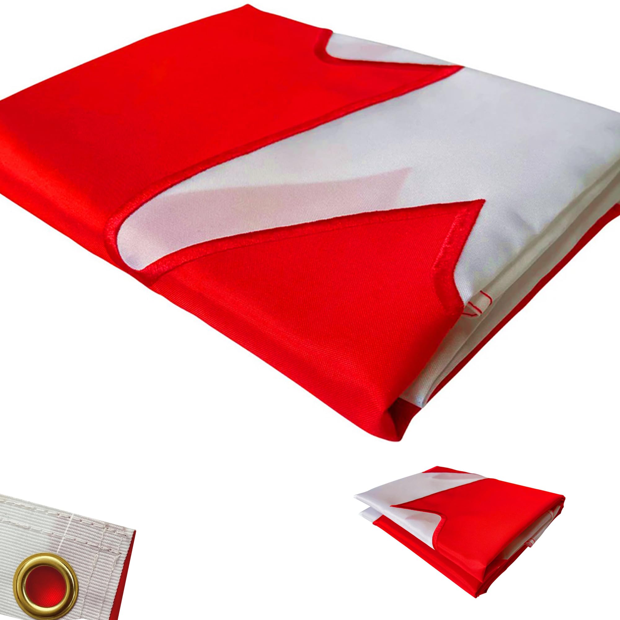 Canadian Flag 3X6 FT 250D Large Canada Flags Outdoor Indoor, Official Proportion