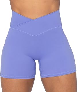 Sunzel Women's Sports Shorts, High Waisted Yoga Shorts, Biker Shorts, Suitable for Gym, Fitness, Yoga, Running, etc.