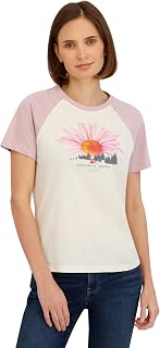Spyder Women's Floral Adventure Graphic Short Sleeve Tee T-Shirt