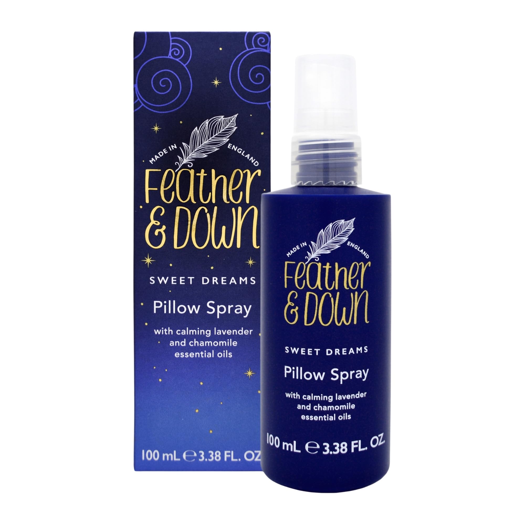 Feather & Down Lavender Pillow Spray 100 ml – Sleep Spray with Calming Chamomile
