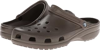 Crocs Unisex Classic Clogs Clogs, Chocolate,10 UK Men/ 11 UK Women
