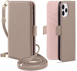 Magicase for iPhone 12 Case, Notebook Type, iPhone 12 Case, Notebook Type, Shoulder Type, iPhone 12 Pro Case, Stylish Smartphone Case, iPhone 12 Women, iPhone 12 Case, Notebook Type, Magnetic, Card