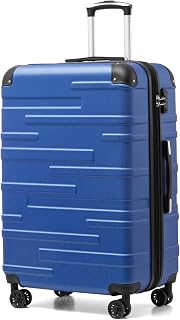 COOLIFE Large Suitcase 28 inch, 93L Expandable, mit TSA Lock, ABS Hardshell
