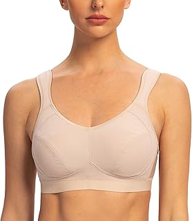 Women's Plus Size Sports Bra High Impact Wirefree Bounce Control