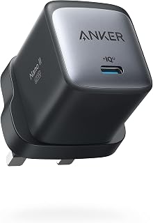 Anker Nano II 65W GaN II PPS Compact Fast Charger USB C Plug | Adapter for MacBook Pro/Air, Galaxy S20/S10, Dell XPS 13, Note 20/10+, iPhone 17/Pro/max, iPad Pro, Pixel, and More
