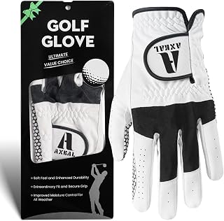 Golf Glove Men Ultra-Grip Left Right Hand, Non-Slip Palm