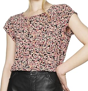 Only ONLY Women's Onlvic S/S Solid T-Shirt (Pack of 2)