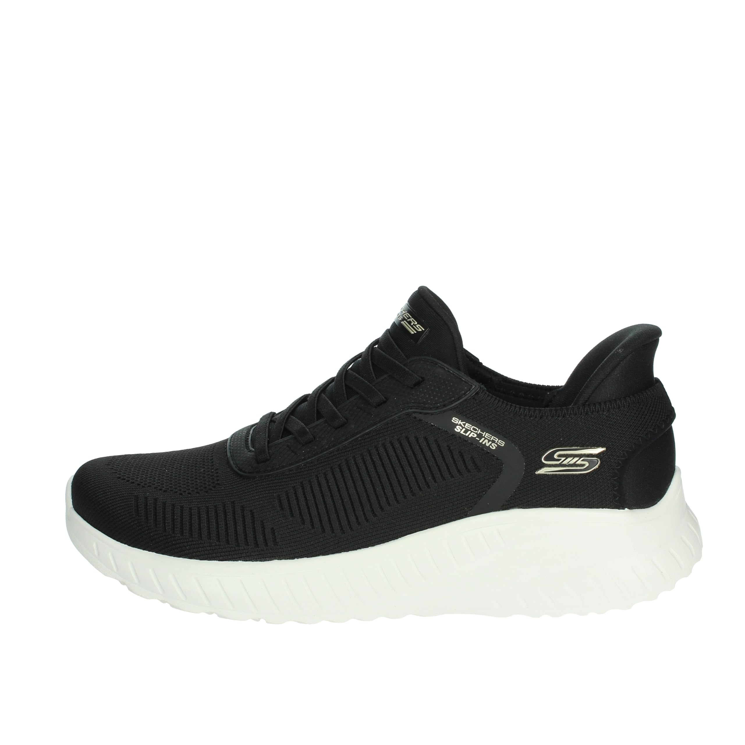 Skechers Women's Bobs Squad Chaos Current Muse Slip-In Trainer