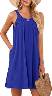 MISFAY Womens Sleeveless Beach Cover Up Vacation