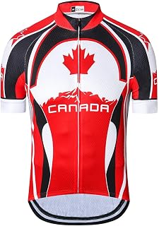Men's Cycling Jersey Summer Short Sleeve Road Bike Clothing Mountain