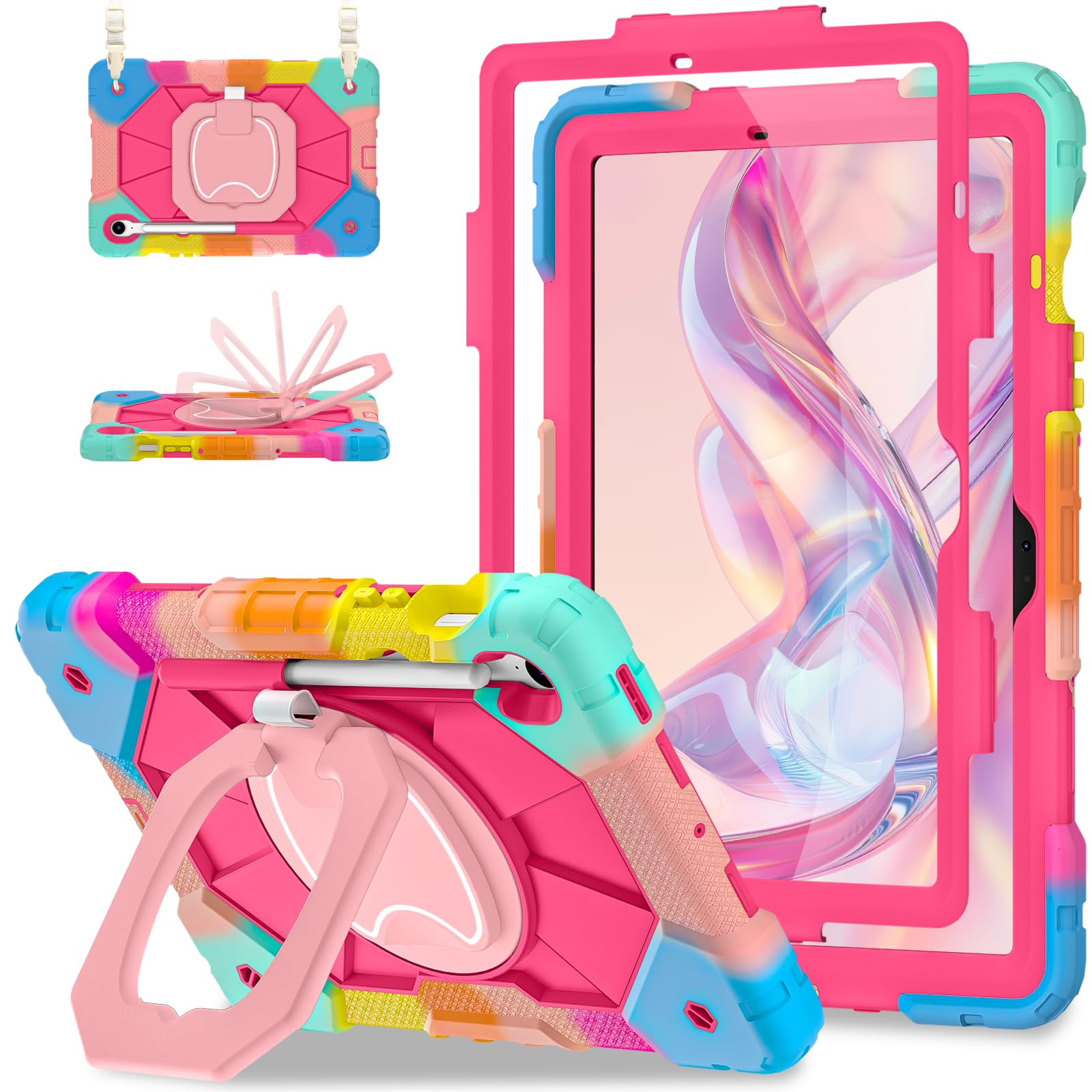 Case for Samsung Galaxy Tab S10 Lite/ S10 FE / S9 FE/ S9, 10.9"/11"