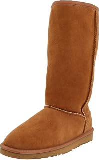 UGG Girls Classic Short Boots, Brown, Chestnut, 4 UK