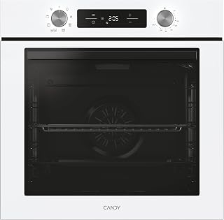 Candy Bake 600 CA6 N3T1HTW Multifunction Oven, 78L, Recipes via hOn App, 1 Tray and 1 Grid, Hydrolytic Cleaning, Convection + Fan, 9 Functions, Ready UX, White