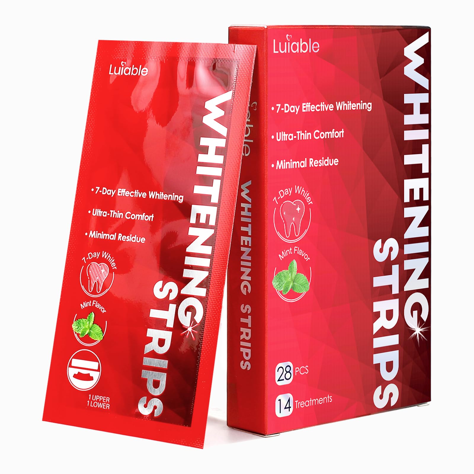 Teeth Whitening Strips for Tooth White: Professional Dentist Formulated Teeth Wh