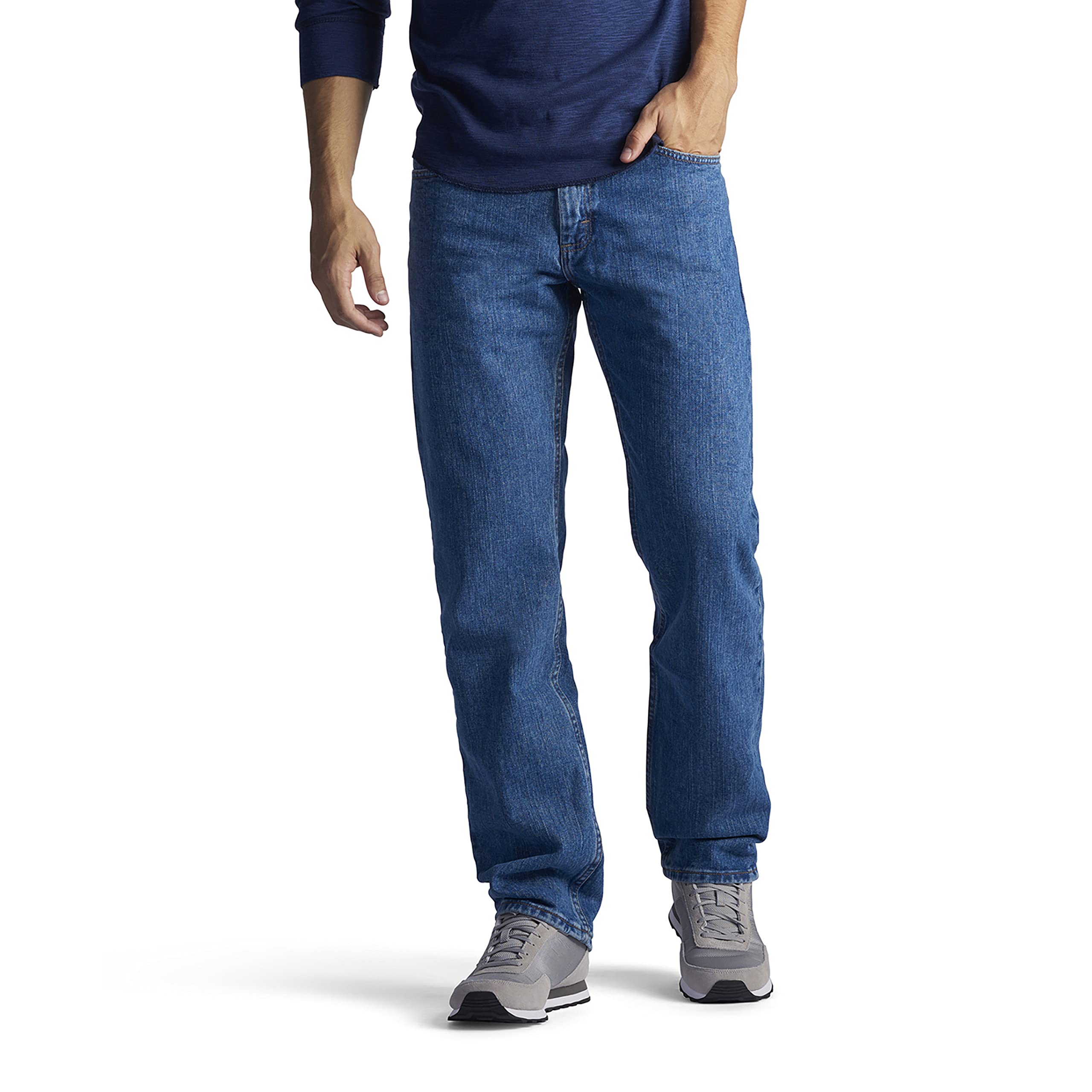 LEE - Men's Jeans - Regular Straight Fit - Daren Zip Fly
