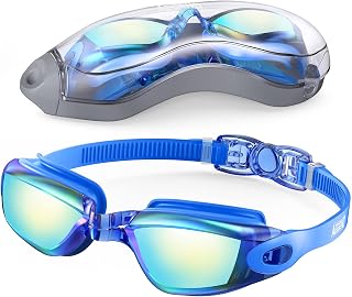 Aegend Swim Goggles, Swimming Goggles No Leaking Full Protect Adult Youth