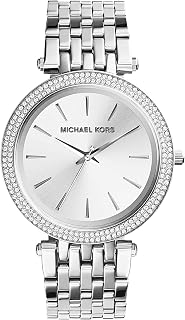 Michael Kors Darci Women's Watch, Stainless Steel and Pavé Crystal Watch for Women