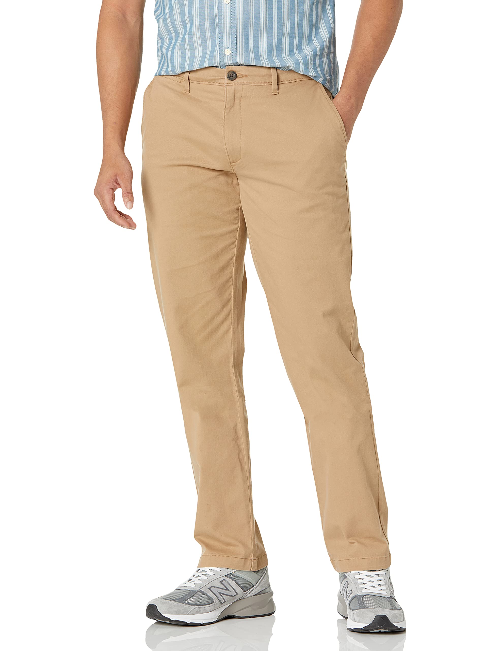 Amazon Essentials Men's Casual Straight Fit Stretch Chino Pant