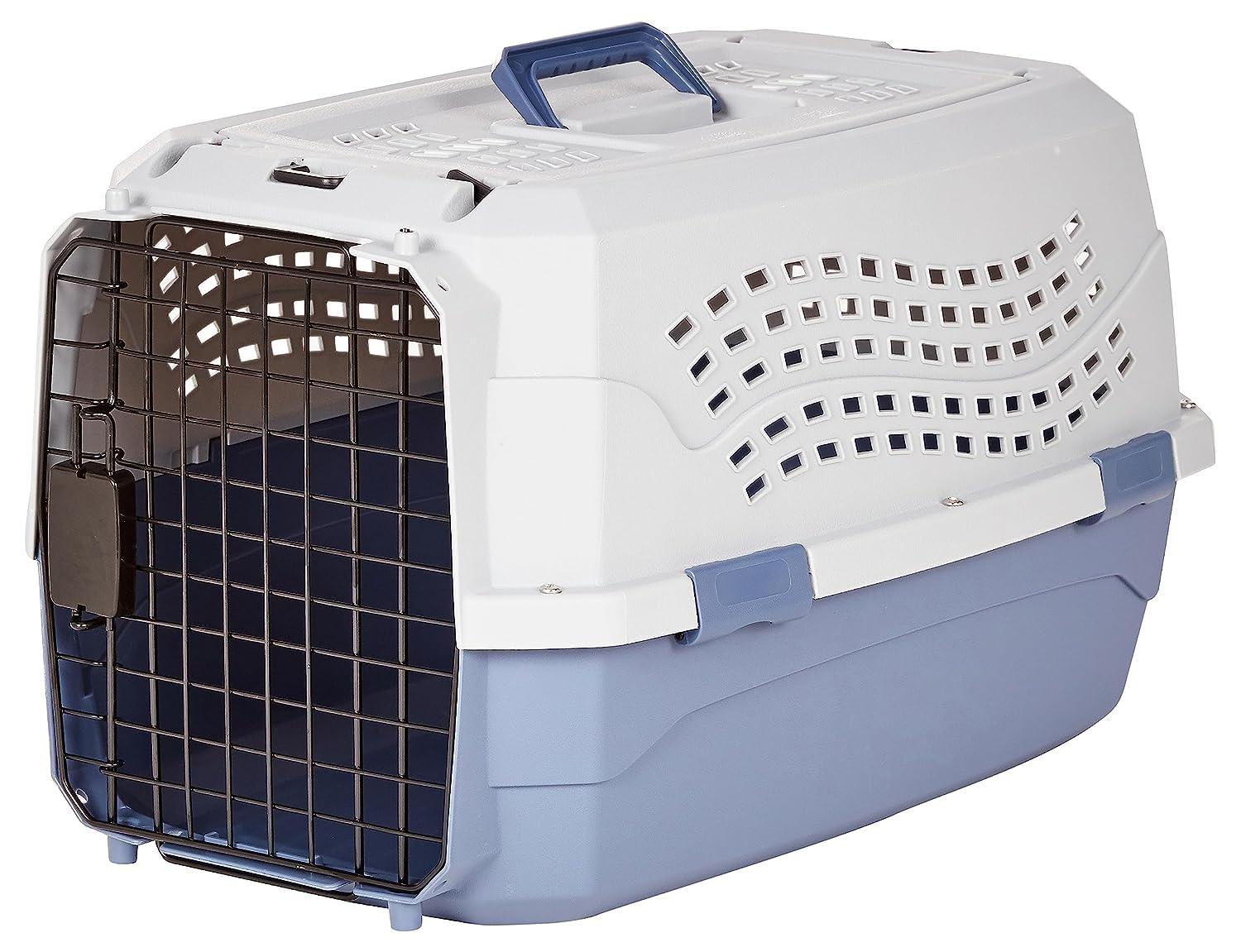 Amazon Basics Sturdy Portable 2-Door Top-Load Hard-Sided Pet Travel Carrier with