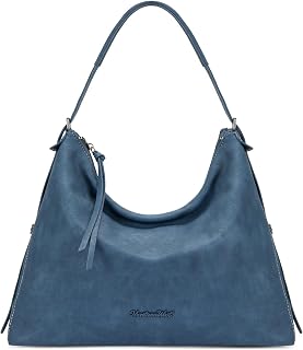 Montana West Large Hobo Bags for Women Slouchy Shoulder Handbags Ultra Soft Vegan Leather Crossbody Purse With Zipper