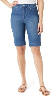 Gloria Vanderbilt - Amanda Women's Bermuda High Rise Short Plus Shorts