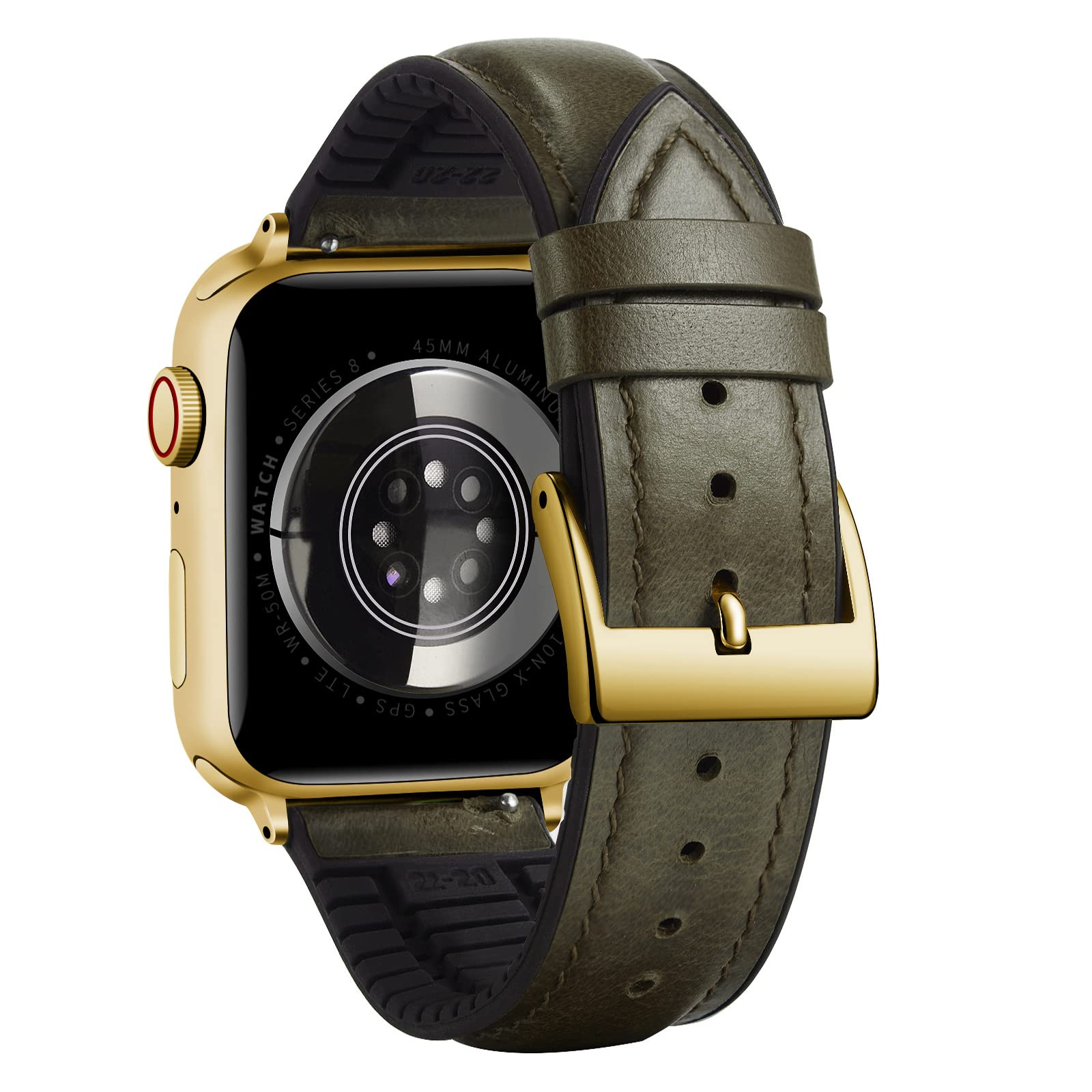 BINLUN Strap Compatible with Apple Watch 49mm 46mm 45mm 44mm 42mm 41mm 40mm 38mm