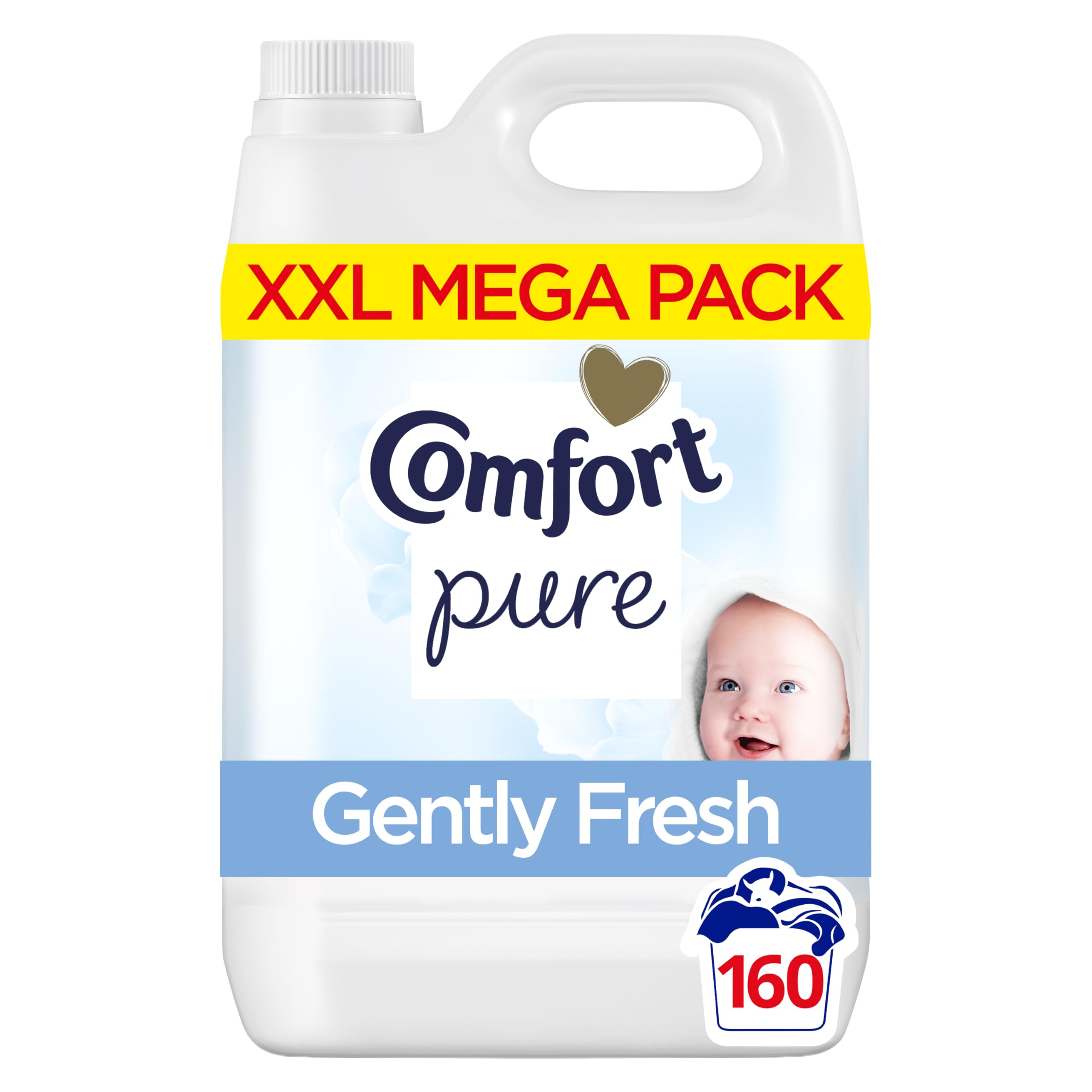 Comfort Pure Sensitive Fabric Conditioner dermatologically tested gentle next to