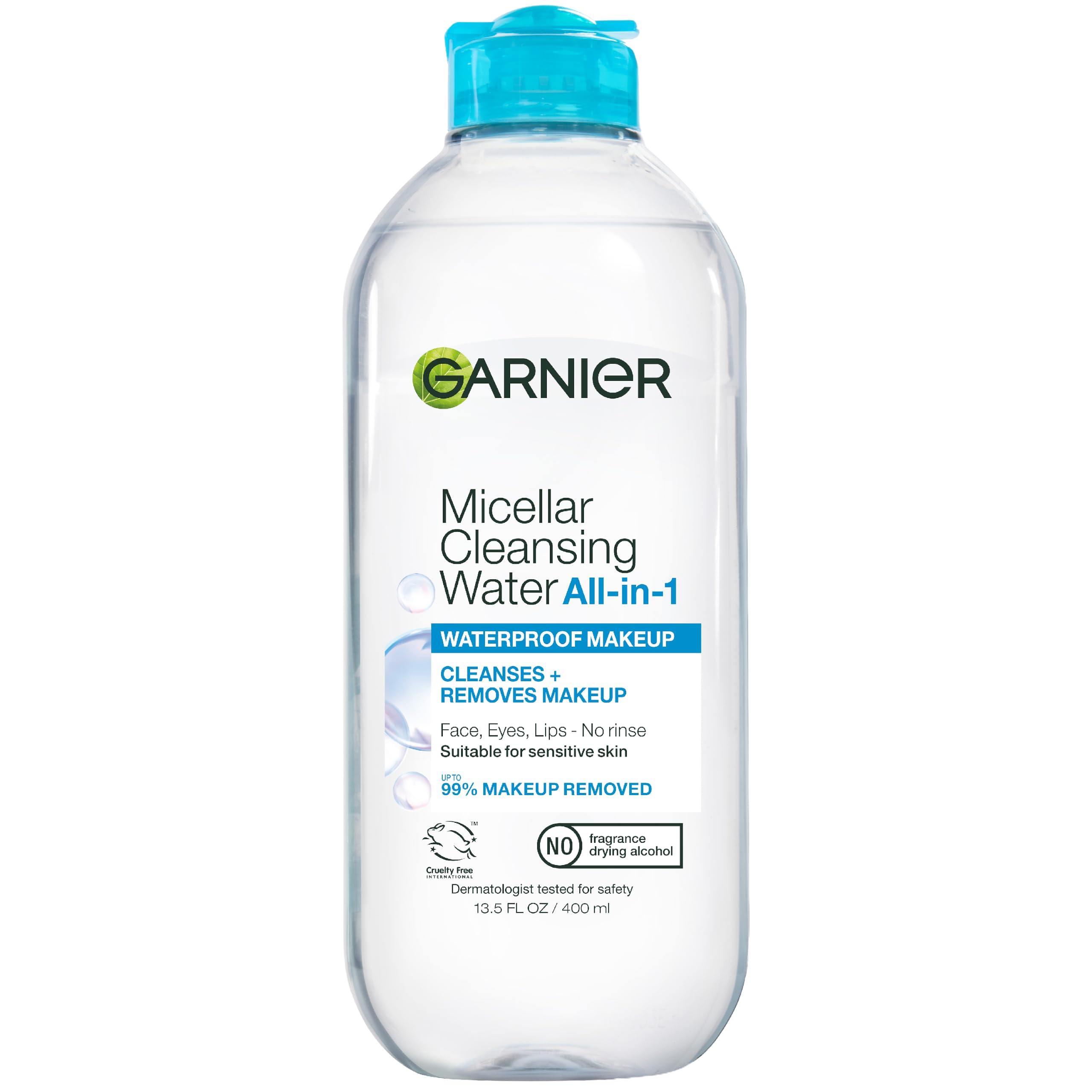 Garnier SkinActive Micellar Water For Waterproof Makeup, Facial Cleanser &amp; M