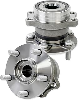 2 Pcs 512518 Rear Wheel Bearing Hub Assembly Compatible with Subaru Impreza 2.0L 2012-2021, Forester 2.0T/2.5L 2014-2018, Crosstrek 2.0L 2016-2020, XV Crosstrek 2.0L 2013-2015, 5 Lugs