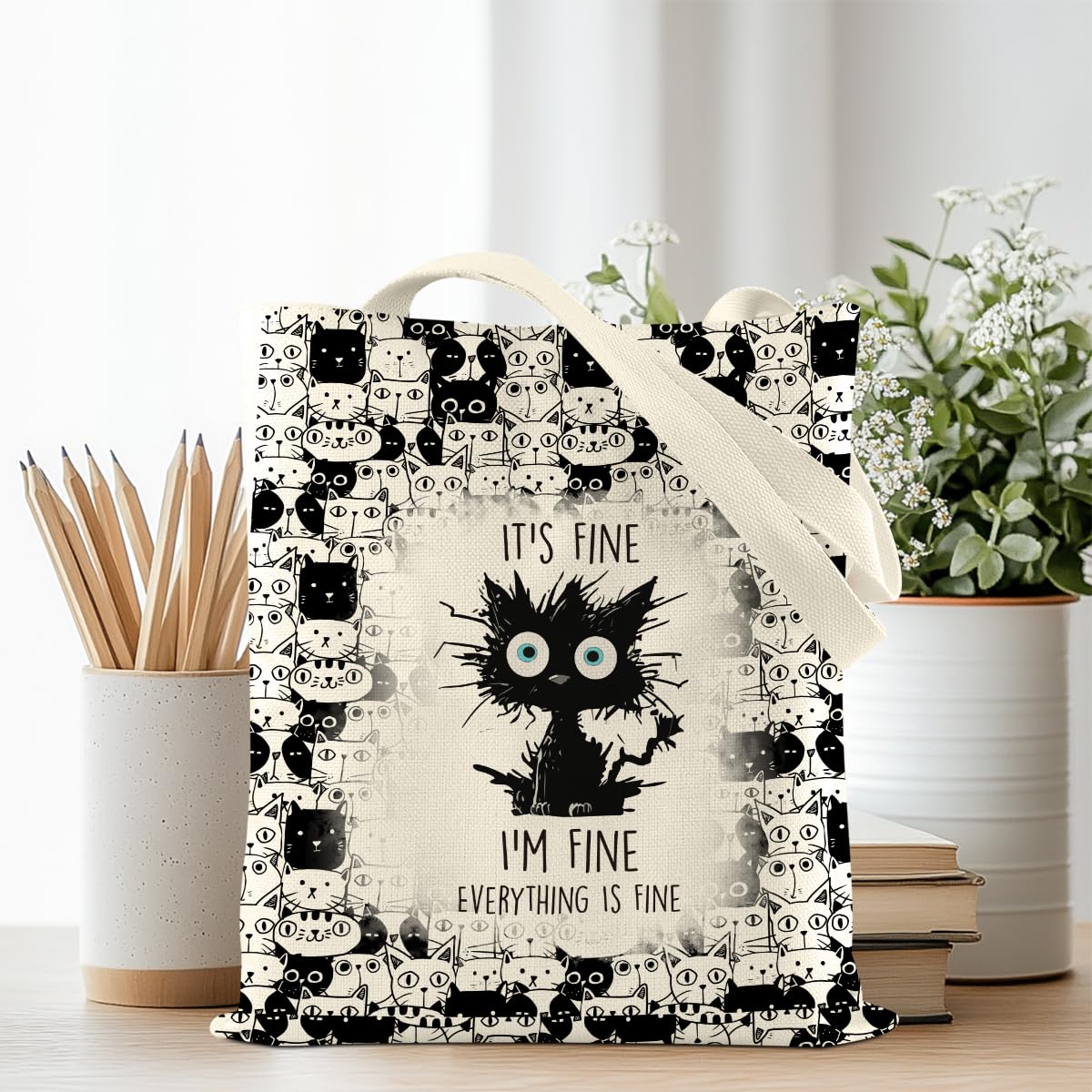 Tote Bag for Women, The Shoulder Bag, Beach Bag, Reusable Grocery Shopping Bag, 
