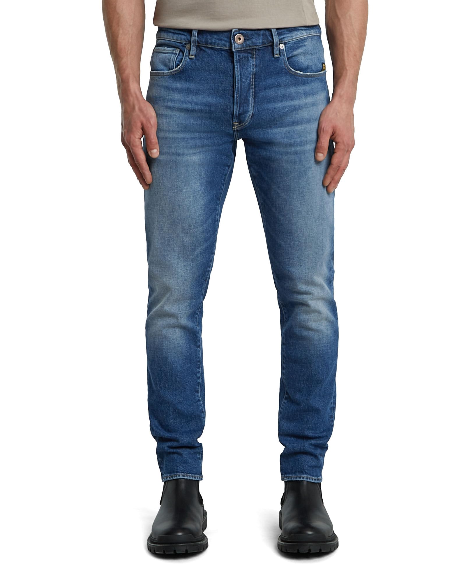 G-STAR 3301 Slim Jeans Black Black