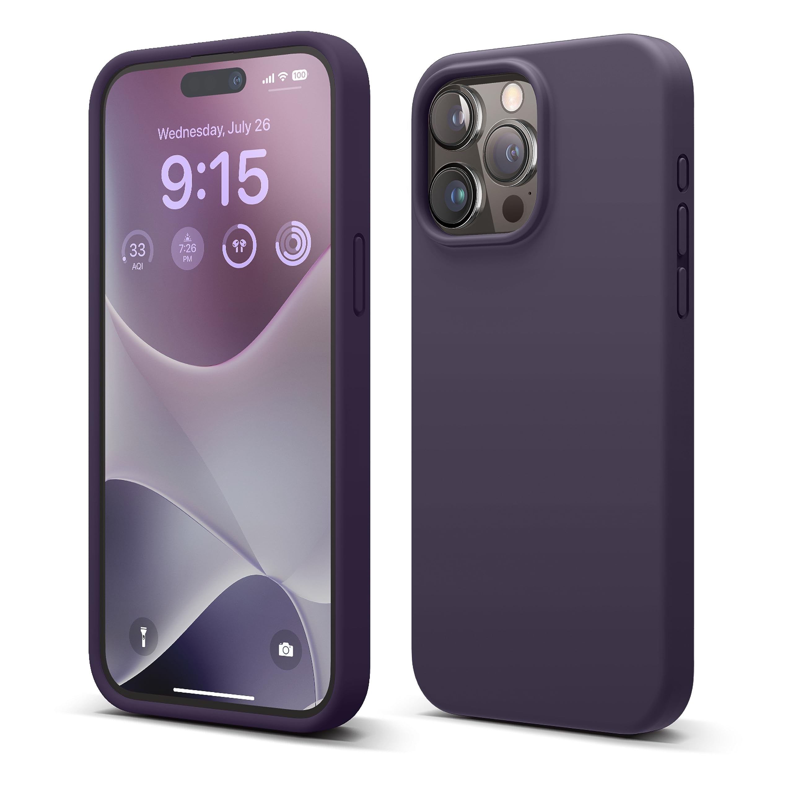 elago Coque Silicone Liquide Premium pour iPhone 15 Pro Max Étui