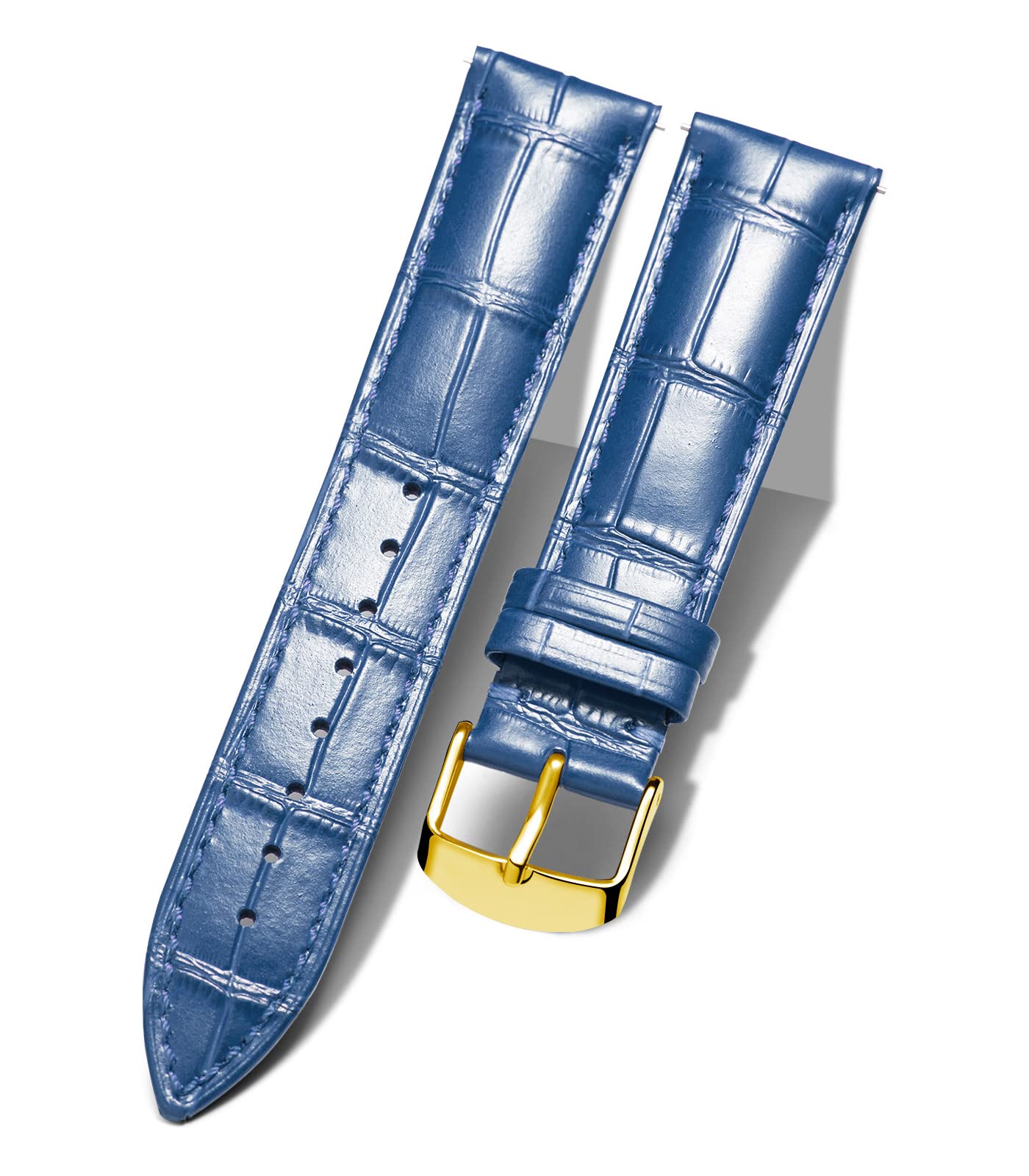BINLUN Quick Release Leather Watch Straps Replacement Watch Bands Smart Watch St