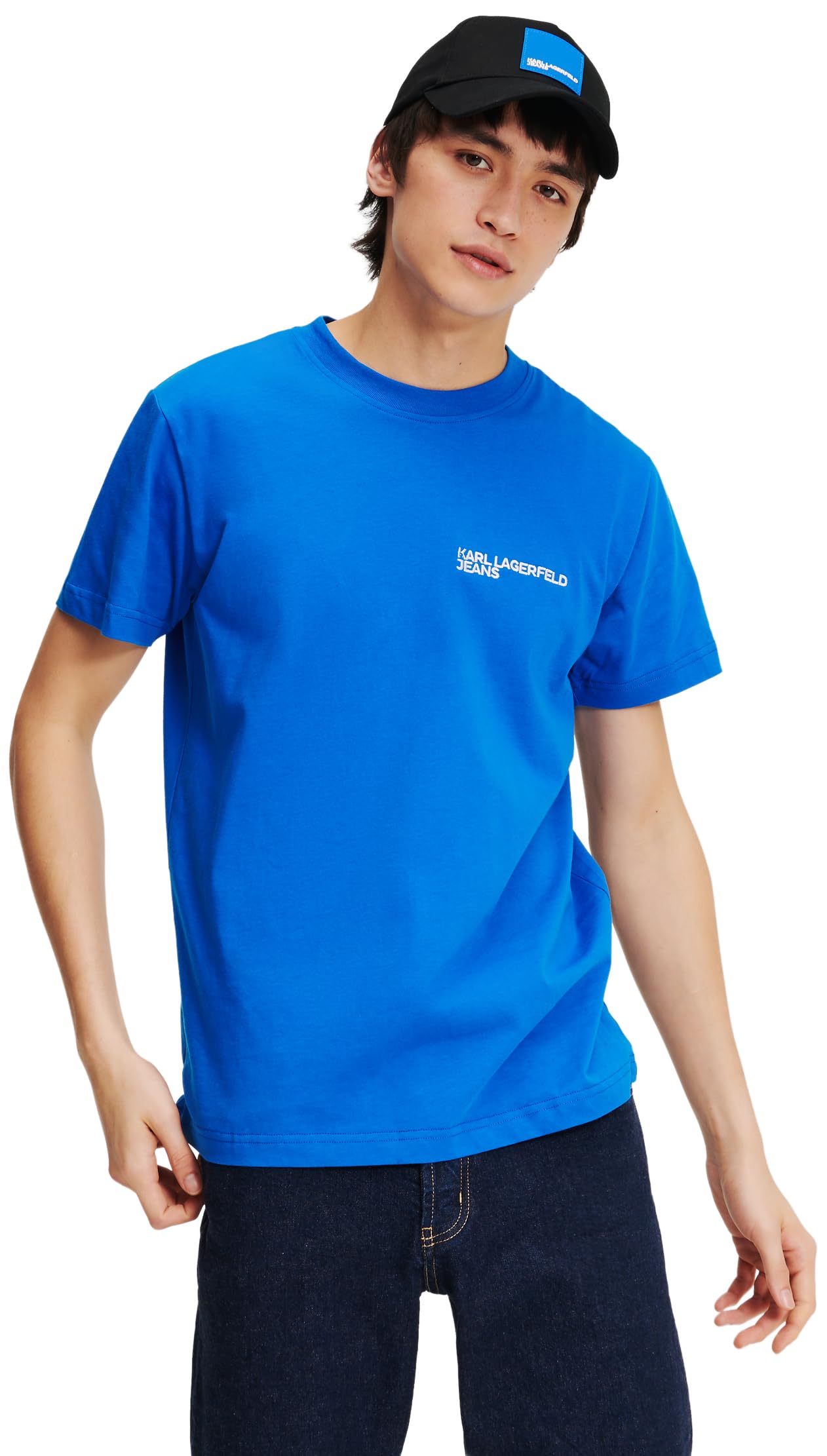 Karl Lagerfeld Jeans Men's Slim Short Sleeve T-Shirt