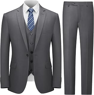 Cooper & Nelson Mens Cooper & Nelson 3 Piece Suits for Men Tuxedo Armrest