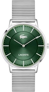 Lacoste CROCORIGIN Collection Men's Analogue Quartz Watch - Available with Stainless Steel Strap or Leather Strap